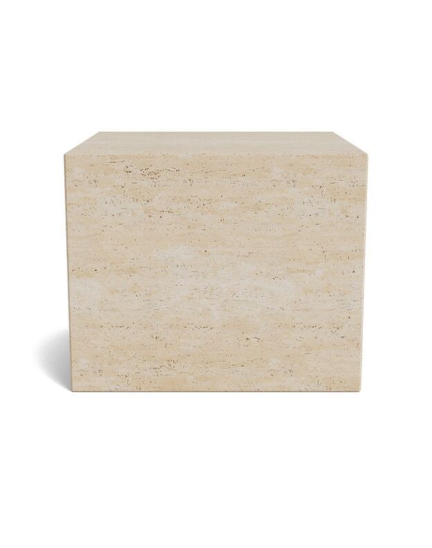 CUBISM COFFEE TABLE small | travertine