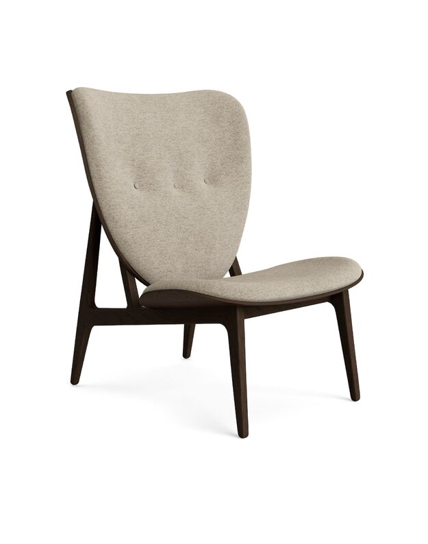 ELEPHANT lounge chair | dark smoked oak | + colours