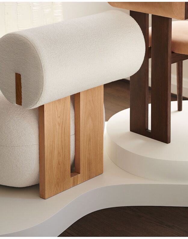 HIPPO lounge chair | natural oak | + colours
