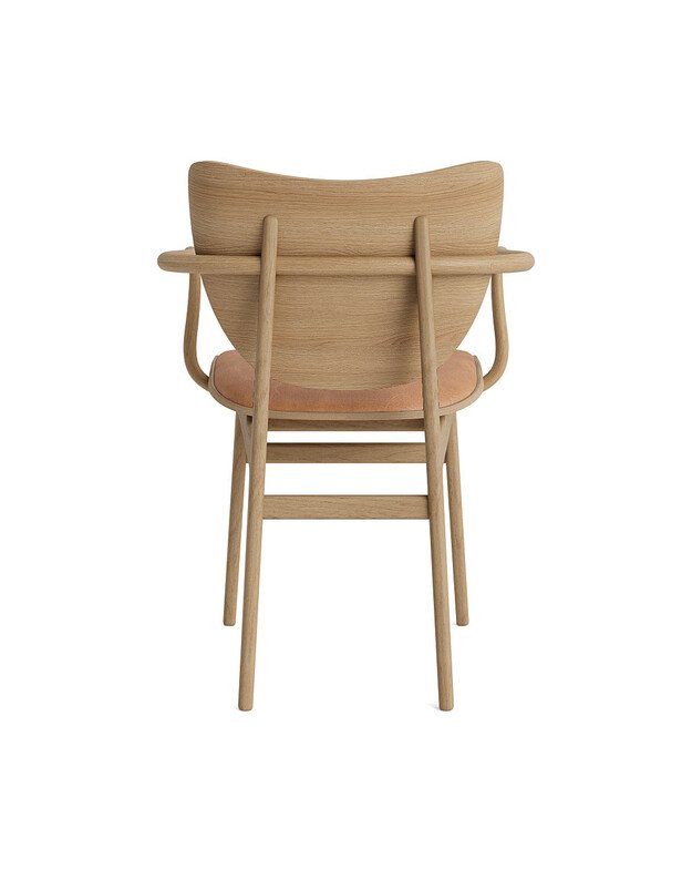 ELEPHANT chair with armrest | natural oak | + colours