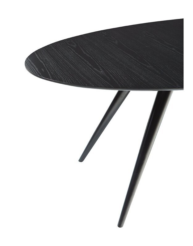 ECLIPSE valgomojo stalas | juodas