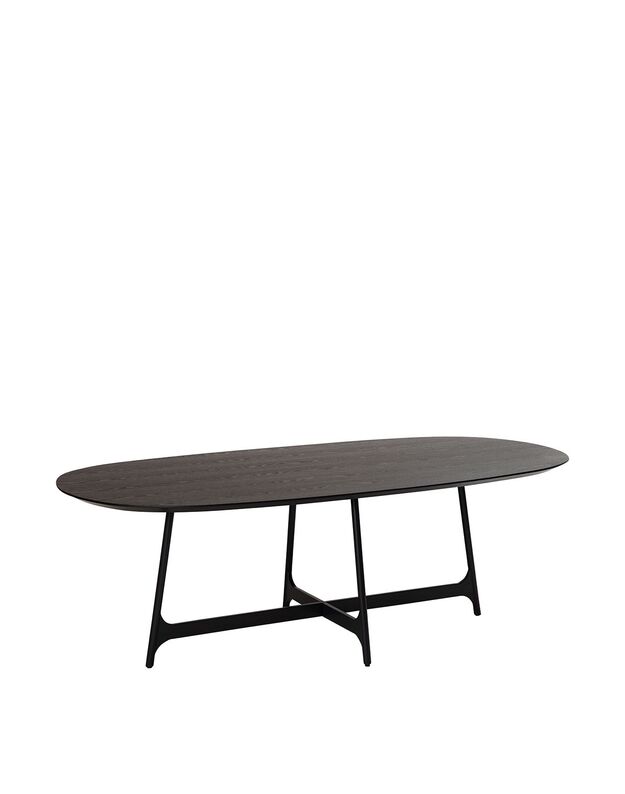 OOID dining table | black stained ash