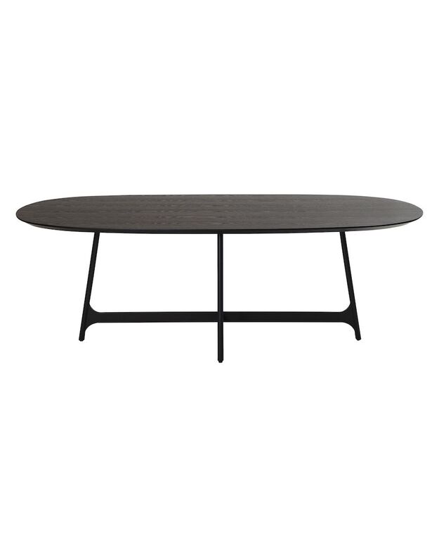 OOID dining table | black stained ash