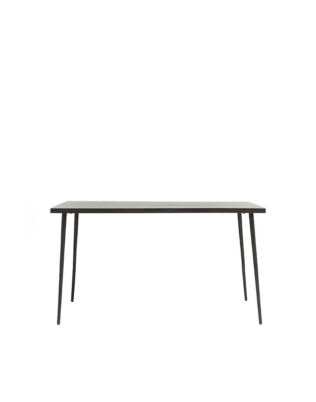 SLATED dining table L140cm