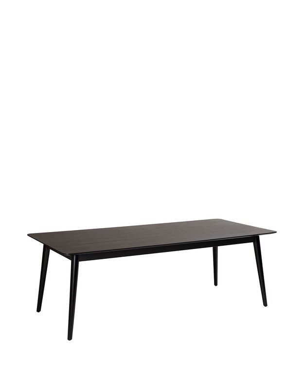 YOLO dining table | black stained ash