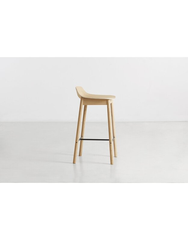 MONO bar and counter stools |white pigmented oak