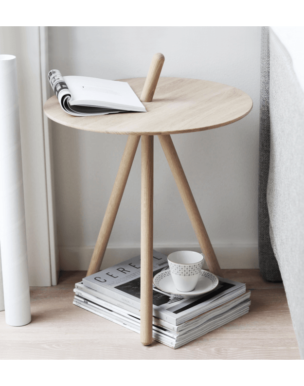 SIDE TABLE COME HERE oak H45cm