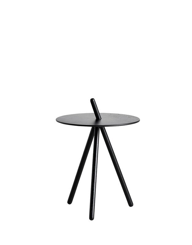 SIDE TABLE COME HERE black H45cm