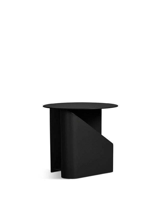 SIDE TABLE SENTRUM black H36cm