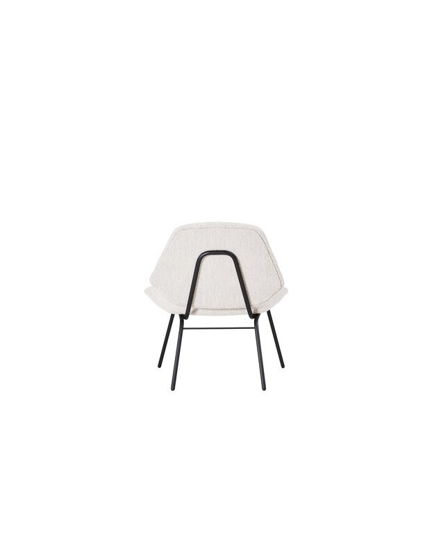 LEAN LOUNGE CHAIR ivory