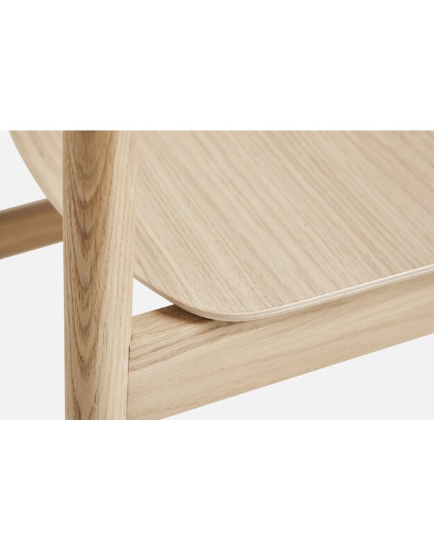 PAUSE CHAIR white pigmented oak