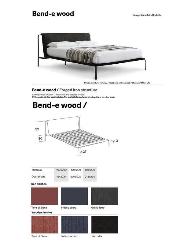 BED BEND - e | WOOD 