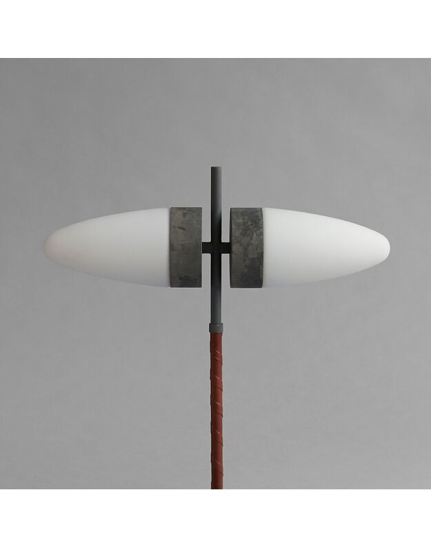 BULL TABLE LAMP OXIDIZED H50cm