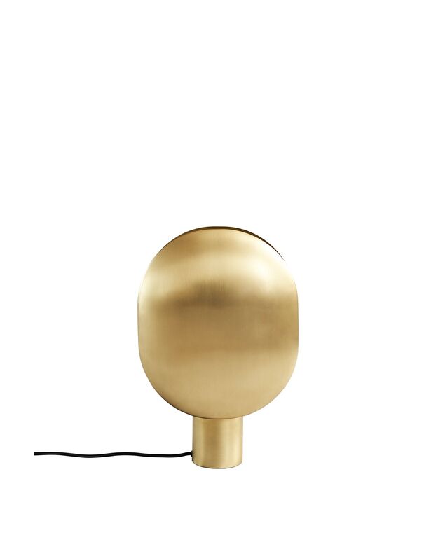 CLAM TABLE LAMP BRASS  H43,5cm