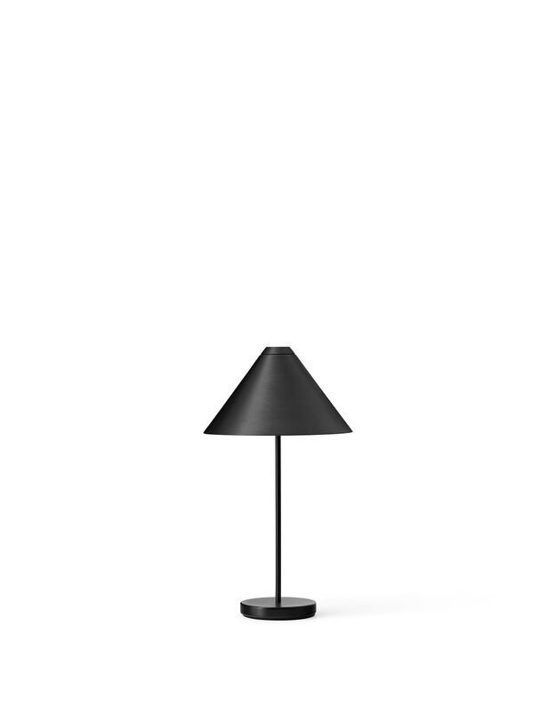 PORTABLE TABLE LAMP BROLLY | steel black