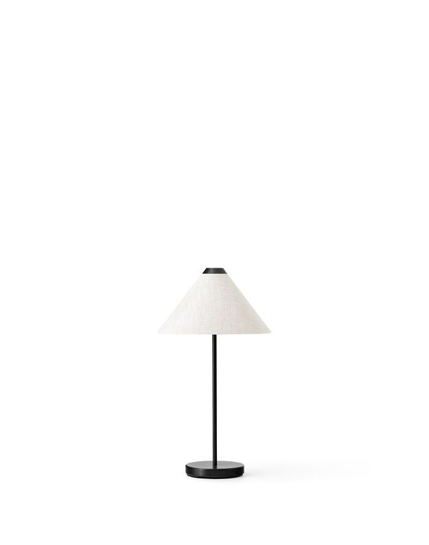 PORTABLE TABLE LAMP BROLLY | linen