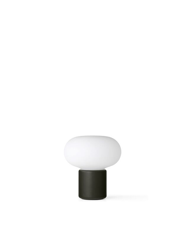 PORTABLE TABLE LAMP KARL JOHAN | forest green